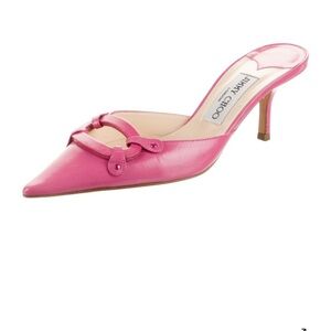 Jimmy Choo Fuchsia Pointed Heels